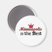 Crown Minneapolis Magnet (Vorderseite/Rückseite)
