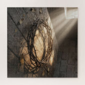 Crown of Thorns Illuminated by Sunbeams Puzzle (Horizontal)