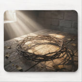 Crown of Thorns In Sunbeams Mousepad (Vorne)