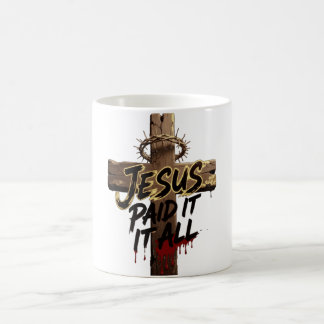 Crown of Thorns Jesus Shirt – Christian T-Shirt Kaffeetasse