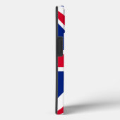 Crown on Patriotic British Union Jack Flag Case Ma (Rückseite / Rechts)