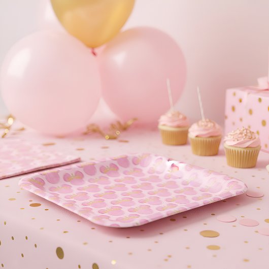 Crown Paper Plates Pappteller