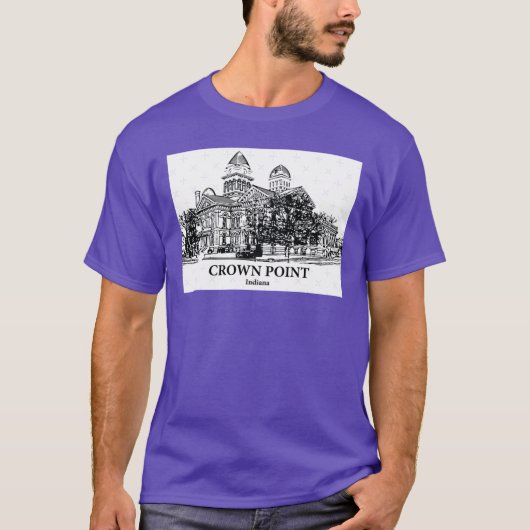Crown Point Indiana T-Shirt (Vorderseite)