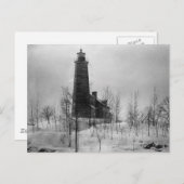 Crown Point Lighthouse Postkarte (Vorne/Hinten)