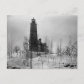 Crown Point Lighthouse Postkarte (Vorderseite)