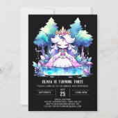 Crown Princess Birthday Einladung (Vorderseite)