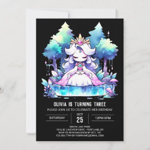 Crown Princess Birthday Einladung