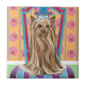 Crown Princess Yorkie Fliese (Vorderseite)