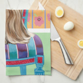 Crown Princess Yorkie Geschirrtuch (Viertel Falte)