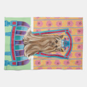 Crown Princess Yorkie Geschirrtuch (Horizontal)
