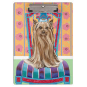 Crown Princess Yorkie Klemmbrett (Vorderseite)