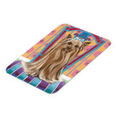 Crown Princess Yorkie Magnet (Linke Seite)