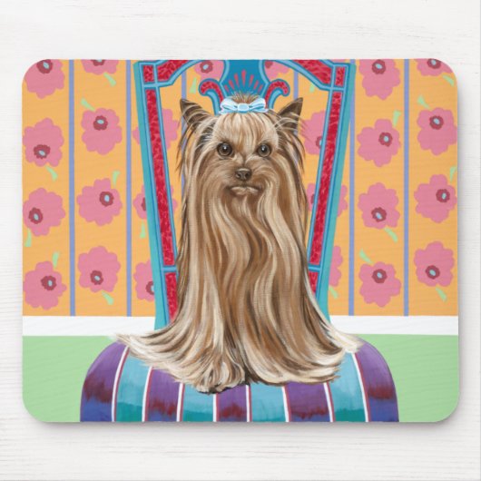 Crown Princess Yorkie Mousepad (Vorne)