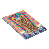 Crown Princess Yorkie Notizblock (Rechte Seite)