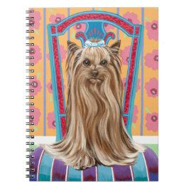 Crown Princess Yorkie Notizblock