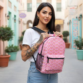 Crown Printed Backpack Bedruckter Rucksack