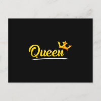 Crown Queen Princess Gold Royal Funny Gift Idee