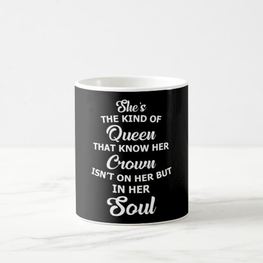 Crown Queen Royal Princess Gold Funny Gift Idee Kaffeetasse (Mittel)