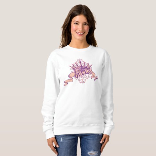 Crown Queen Sweatshirt (Vorne ganz)