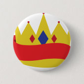 Crown Ribbon Button (Vorderseite)