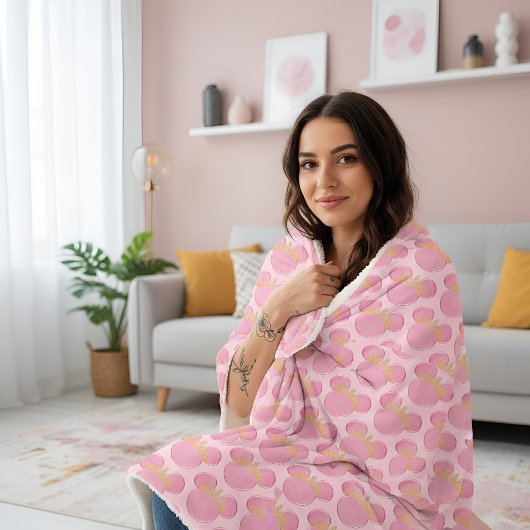 Crown Sherpa Blanket Sherpadecke