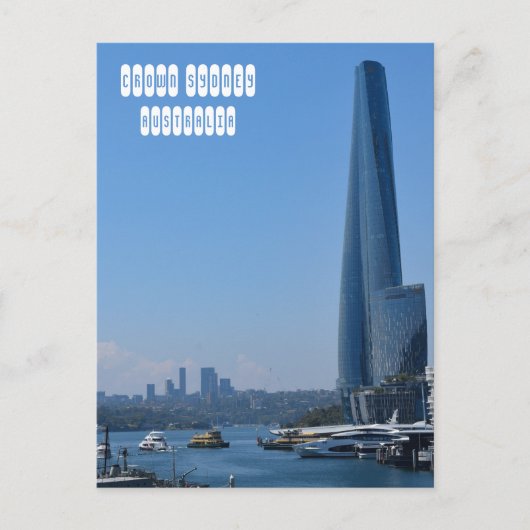 Crown Sydney Postkarte (Vorderseite)