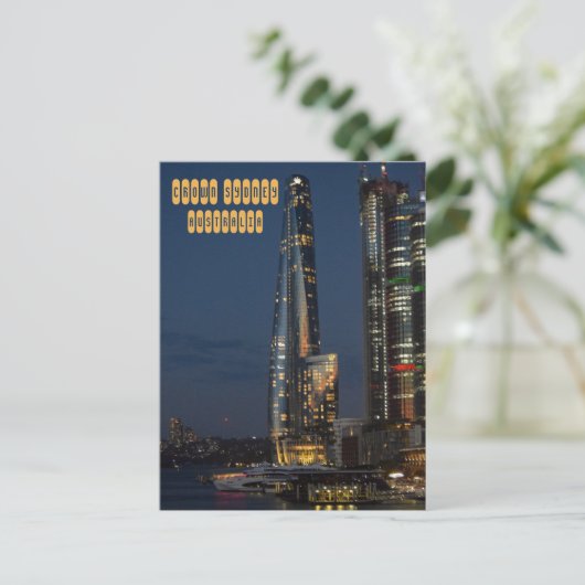 Crown Sydney Postkarte (Stehend Vorderseite)