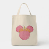 Crown Tote Bag Tragetasche (Rückseite)