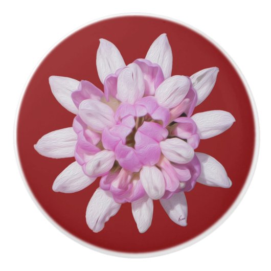 Crown Vetch #1 Keramikknauf (Vorderseite)