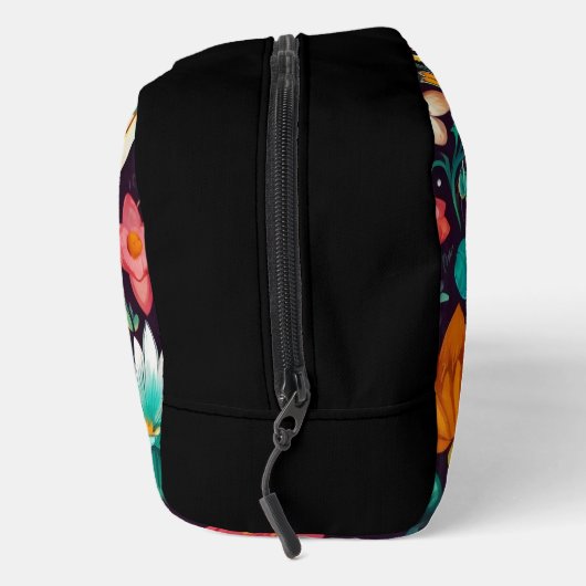 Crowned Bejewelled Cat Waschbeutel (Rechts)