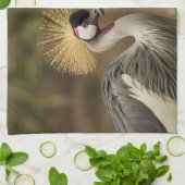 Crowned Crane Kitchen Handtücher (Gefaltet)