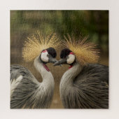 Crowned Cranes Jigsaw Puzzle (Vertikal)