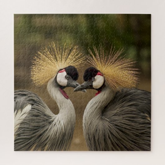 Crowned Cranes Jigsaw Puzzle (Vertikal)