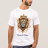 "Crowned Golden King" T-Shirt (Vorderseite)