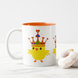 ☘ Crowned Irish Queen Fabulous Classic Zweifarbige Tasse