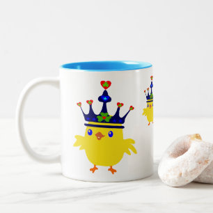 ☘ Crowned Irish Queen Fabulous Classic Zweifarbige Tasse