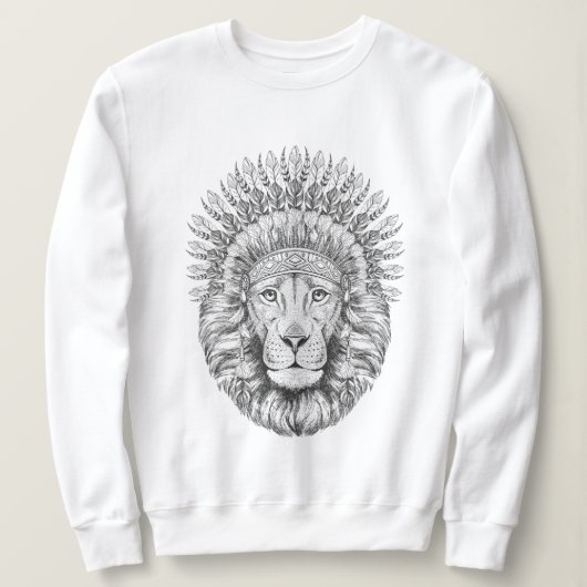 Crowned Royal Lion Sweatshirt (Design vorne)
