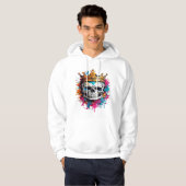Crowned Skull Hoodie  (Vorne ganz)