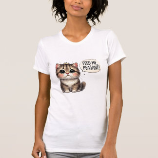 Crowned Tabby Cat Art, Funny Cat Lover Geschenk T-Shirt