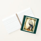 Crowned White Hawk Notizblock (Innenseite)