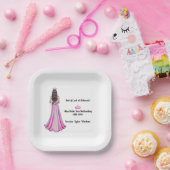 Crowning Queens Pageant Send-off Party Plates Pappteller (Party)