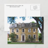 Crowninshield Bentley House Postkarte (Vorne/Hinten)