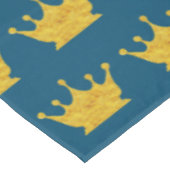 Crowns Pattern Tischdecke (Schrägansicht)