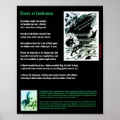Crows at Lochranza poem/John G.Hall Poster (Vorne)