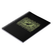 Crows Before Bros - Whimsigoth Fantasy Illustratio Notizblock (Linke Seite)