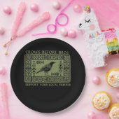 Crows Before Bros - Whimsigoth Fantasy Illustratio Pappteller (Party)