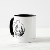 Crows Black and White Tasse (Vorderseite Links)