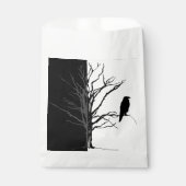 Crows Blackbird Raven Halloween Geschenktütchen (Vorderseite)