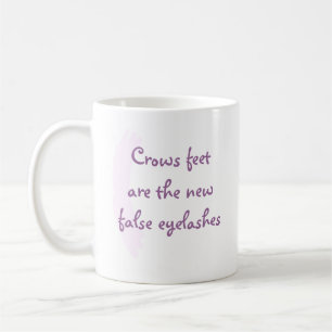 Crows Feeds sind die neuen falschen Eyelashes Kaffeetasse