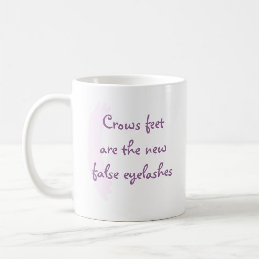 Crows Feeds sind die neuen falschen Eyelashes Kaffeetasse (Links)